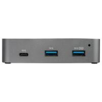 StarTech.com 3-poorts USB-C hub USB 3.1 Gen2 (10 Gbps) naar 2x USB-A & 1x USB-C - zelfgevoed incl universele voedingsadapter (HB31C2A1CGS) - thumbnail