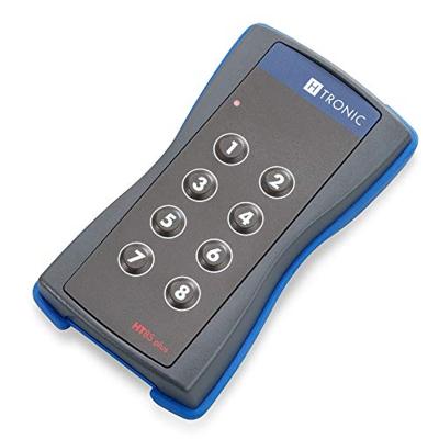 H-Tronic HT8Splus Radiografische zender 8-kanaals Frequentie: 868.35 MHz, 869.05 MHz, 869.55 MHz 3 V Bereik max. (in het vrije veld): 200 m H-Tronic HT8Splus Radiografische zender 8-kanaals Frequentie: 868.35 MHz, 869.05 MHz, 869.55 MHz 3 V Bereik max. (in het vrije veld): 200 m
