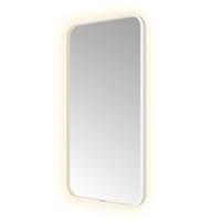 Spiegel Hotbath &MORE 100x50 cm LED-Verlichting Spiegelverwarming Rechthoek Mat Wit - thumbnail