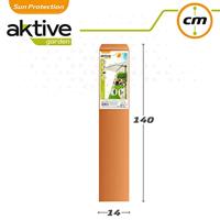 Parasol Aktive 270 x 235,5 x 270 cm Ø 270 cm Staal Aluminium Crème - thumbnail