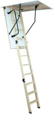 Altrex Woodytrex-Superieur 3-delige zoldertrap (inklap) 110 x 60 - 505024 Altrex Woodytrex-Superieur 3-delige zoldertrap (inklap) 110 x 60 - 505024