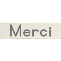 Vaessen Creative • ribbon 2mx15mm fr merci - thumbnail