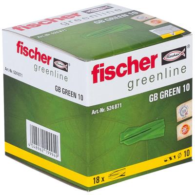 Fischer 524871 Gasbetondeuvel 10 mm 18 stuk(s) Fischer 524871 Gasbetondeuvel 10 mm 18 stuk(s)