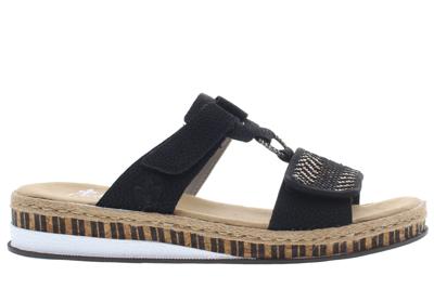 Rieker V7947 00 schwarz Zwart maat 41