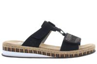 Rieker V7947 00 schwarz Zwart maat 41 - thumbnail