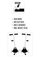 Kinderstuurscooter - MINNIE - MN432045 - 3 wielen - Roze - thumbnail