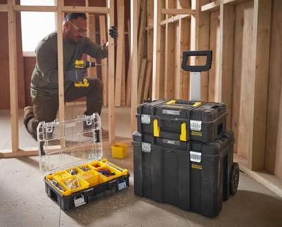 Stanley Koffers FMST1-80101 FatMax Tstak Opbergsysteem Bonuspack 3-in-1 - FMST1-80101 Stanley Koffers FMST1-80101 FatMax Tstak Opbergsysteem Bonuspack 3-in-1 - FMST1-80101