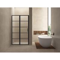 Wiesbaden Horizon nisdeur R/L met vast deel 110cm 8mm NANO - thumbnail