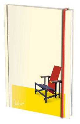 Notitieboek A5, harde kaft: Rood blauwe stoel, Gerrit Rietveld, Rietveld Schröderhuis Notitieboek A5, harde kaft: Rood blauwe stoel, Gerrit Rietveld, Rietveld Schröderhuis
