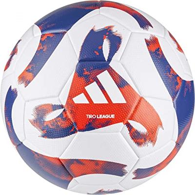adidas Tiro League TSBE Voetbal Wit Blauw