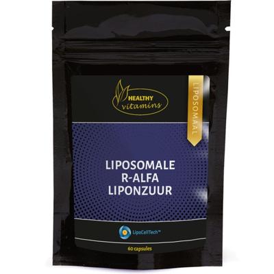 Liposomale R-Alfa Liponzuur | 60 vegan capsules | vitaminesperpost.nl