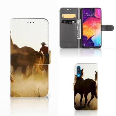 Samsung Galaxy A50 | Telefoonhoesje | Met pasjeshouder | Design Cowboy