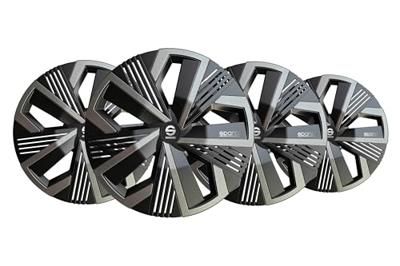 Hubkap Goodyear Nagoya Zwart/Gris 15" 4 Stuks