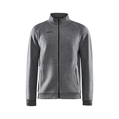 Craft 1910621 Core Soul Full Zip Jacket Men - Dark Grey Melange - L