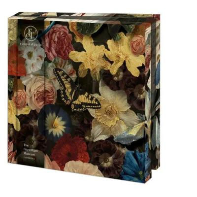 Kaartenmapje Floral & Toile, The Fitzwilliam Museum 10 Stuks