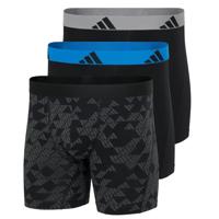 Adidas Boxershorts flex cotton 3-pack zwart - thumbnail