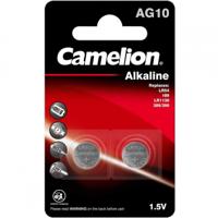 Camelion 12050210 - Alkaline knoopcelbatterij zonder kwik AG10/LR54/LR1131/389 met 1,5 volt, set van 2, capaciteit 78 mAh - thumbnail