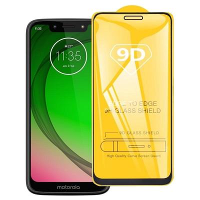 Voor Motorola Moto G7 Play 9D volledige lijm volledig scherm gehard glas film