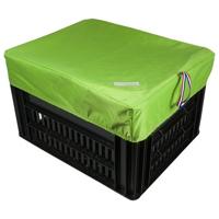 Fietskrat Hoes Kratcover Medium Lime - thumbnail