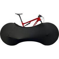 DS Covers Wheel fietssok stretch-fit zwart - thumbnail