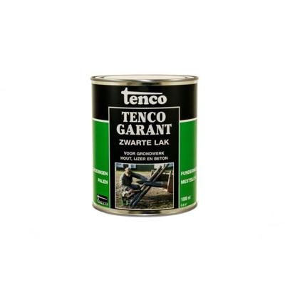 Zwart 1l tencogarant verf/beits Tenco - Tenco