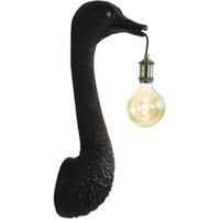 Light & Living Wandlamp 'Ostrich' 57cm, kleur Zwart - thumbnail