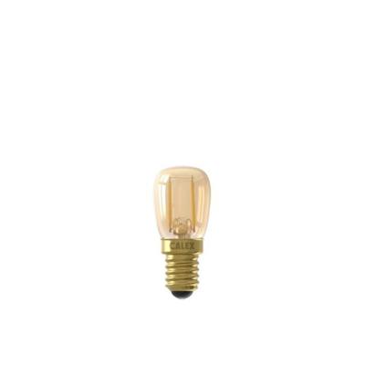 LED volglas Filament Schakelbordlamp 220-240V 1,5W 136lm E14 T26 Goud 2100K Calex - Calex