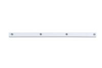 MAUL metaalstrip Standaard lijst zelfklevend 100X5cm incl. 4 magneten, wit - thumbnail