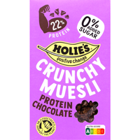 Holie&apos;s Crunchy Muesli Protein Chocolate 400g bij Jumbo - thumbnail