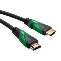 ROLINE GREEN ATC 8K HDMI Ultra HD Kabel met Ethernet, M/M, zwart, 2 m - thumbnail