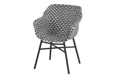 Delphine dining chair stoel black frame 67 cm Hartman - Sophie