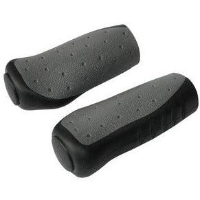 Qtcycletech Qt cycle tech handvatten 92 mm grijs-zwart blister