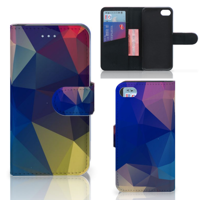 iPhone 7 | 8 | SE (2020) | SE (2022) | Book Case | Polygon Dark - thumbnail