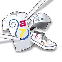 SES Creative textielstiften, 8st. - thumbnail