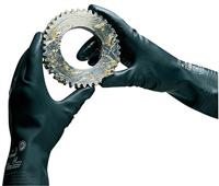 Honeywell Chemicaliënhandschoen | maat 11 zwart | EN 388, EN 374 | PSA-categorie III | 10 paar - 072011141E 072011141E - thumbnail