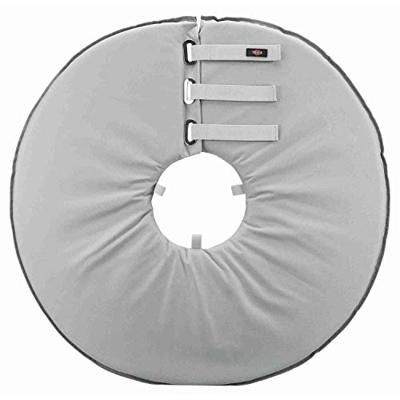 TRIXIE BESCHERMKRAAG SCHUIMRUBBER GRIJS XL 60-64X29 CM