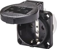 PCE 601.450.01 Aanbouwcontactdoos IP54 Zwart - thumbnail