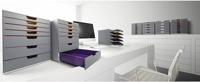 Durable VARICOLOR10 - 7610 761027 Ladebox Grijs DIN A4, DIN C4, Folio, Letter Aantal lades: 10 - thumbnail