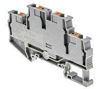 Phoenix Contact 3211786 Klem 2-etages 6.2 mm Snelaansluiting Grijs 1 stuk(s) Piece - thumbnail