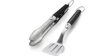 Weber Gereedschapset 2-delig RVS Zwart Weber Gereedschapset 2-delig RVS Zwart