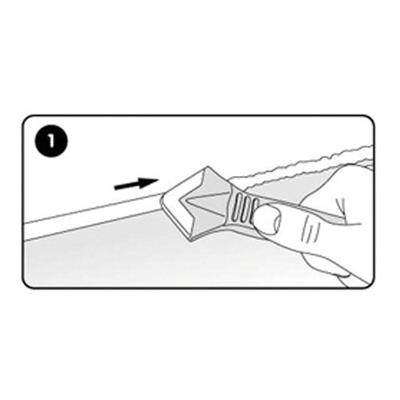 KS Tools 116.1050 Siliconenschraper en -verwijderset