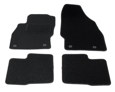 Automatten op maat - zwart stof - Opel Corsa E 2014-2019