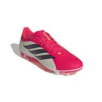 adidas Predator Club Gras / Kunstgras Voetbalschoenen (MG) Rood Wit Zwart - thumbnail