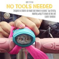 Hornit Mini Voorlicht + Bel - Zwart - thumbnail