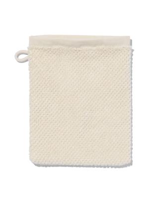 HEMA Tweedekans washand recycled katoen 16x21 ecru (ecru)
