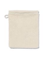 HEMA Tweedekans washand recycled katoen 16x21 ecru (ecru) - thumbnail
