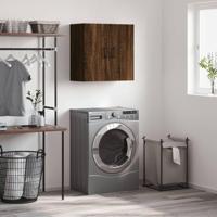 Wandkast 60x31x60 cm bewerkt hout bruin eikenkleur - thumbnail