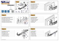 Neomounts FPMA-D700DD Monitorvoet 2-voudig 48,3 cm (19) - 76,2 cm (30) Zwart In hoogte verstelbaar, Kantelbaar, Zwenkbaar, Roteerbaar - thumbnail