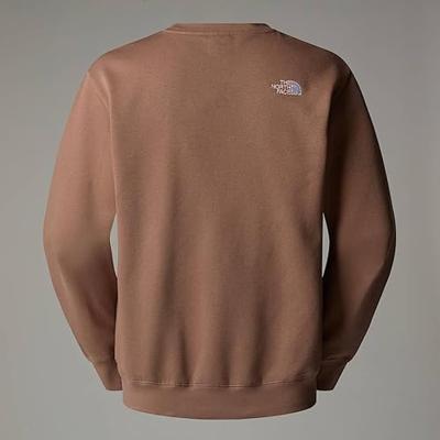 The North Face Essential Relaxed Crew Trui Heren Latte M The North Face Essential Relaxed Crew Trui Heren Latte M