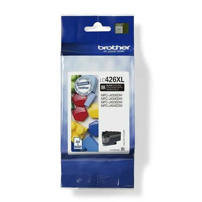 Brother inktcartridge, 6.000 pagina's, OEM LC-426XLBK, zwart